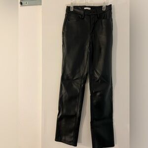 Good American leather pants